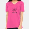 Ladies' Relaxed Jersey V-Neck T-Shirt Thumbnail