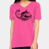 Ladies' Relaxed Jersey V-Neck T-Shirt Thumbnail