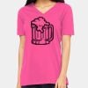 Ladies' Relaxed Jersey V-Neck T-Shirt Thumbnail