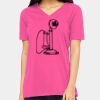 Ladies' Relaxed Jersey V-Neck T-Shirt Thumbnail