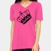 Ladies' Relaxed Jersey V-Neck T-Shirt Thumbnail