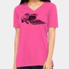 Ladies' Relaxed Jersey V-Neck T-Shirt Thumbnail