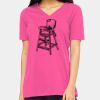 Ladies' Relaxed Jersey V-Neck T-Shirt Thumbnail