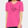 Ladies' Relaxed Jersey V-Neck T-Shirt Thumbnail