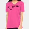 Ladies' Relaxed Jersey V-Neck T-Shirt Thumbnail