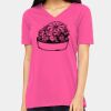 Ladies' Relaxed Jersey V-Neck T-Shirt Thumbnail