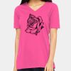 Ladies' Relaxed Jersey V-Neck T-Shirt Thumbnail