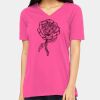 Ladies' Relaxed Jersey V-Neck T-Shirt Thumbnail