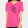 Ladies' Relaxed Jersey V-Neck T-Shirt Thumbnail