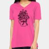 Ladies' Relaxed Jersey V-Neck T-Shirt Thumbnail