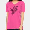 Ladies' Relaxed Jersey V-Neck T-Shirt Thumbnail