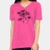 Ladies' Relaxed Jersey V-Neck T-Shirt Thumbnail