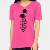 Ladies' Relaxed Jersey V-Neck T-Shirt Thumbnail