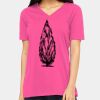 Ladies' Relaxed Jersey V-Neck T-Shirt Thumbnail