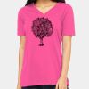 Ladies' Relaxed Jersey V-Neck T-Shirt Thumbnail