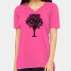 Ladies' Relaxed Jersey V-Neck T-Shirt Thumbnail