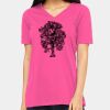 Ladies' Relaxed Jersey V-Neck T-Shirt Thumbnail