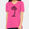 Ladies' Relaxed Jersey V-Neck T-Shirt Thumbnail