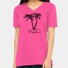 Ladies' Relaxed Jersey V-Neck T-Shirt Thumbnail