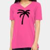 Ladies' Relaxed Jersey V-Neck T-Shirt Thumbnail