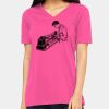 Ladies' Relaxed Jersey V-Neck T-Shirt Thumbnail