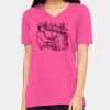 Ladies' Relaxed Jersey V-Neck T-Shirt Thumbnail