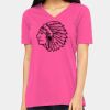 Ladies' Relaxed Jersey V-Neck T-Shirt Thumbnail