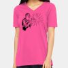 Ladies' Relaxed Jersey V-Neck T-Shirt Thumbnail