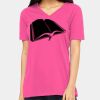 Ladies' Relaxed Jersey V-Neck T-Shirt Thumbnail