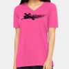 Ladies' Relaxed Jersey V-Neck T-Shirt Thumbnail