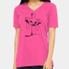 Ladies' Relaxed Jersey V-Neck T-Shirt Thumbnail