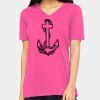 Ladies' Relaxed Jersey V-Neck T-Shirt Thumbnail