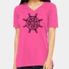 Ladies' Relaxed Jersey V-Neck T-Shirt Thumbnail