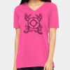 Ladies' Relaxed Jersey V-Neck T-Shirt Thumbnail