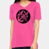 Ladies' Relaxed Jersey V-Neck T-Shirt Thumbnail