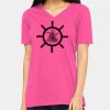 Ladies' Relaxed Jersey V-Neck T-Shirt Thumbnail