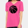 Ladies' Relaxed Jersey V-Neck T-Shirt Thumbnail