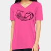 Ladies' Relaxed Jersey V-Neck T-Shirt Thumbnail