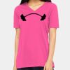 Ladies' Relaxed Jersey V-Neck T-Shirt Thumbnail