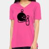 Ladies' Relaxed Jersey V-Neck T-Shirt Thumbnail