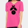 Ladies' Relaxed Jersey V-Neck T-Shirt Thumbnail