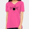 Ladies' Relaxed Jersey V-Neck T-Shirt Thumbnail