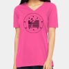 Ladies' Relaxed Jersey V-Neck T-Shirt Thumbnail