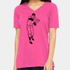 Ladies' Relaxed Jersey V-Neck T-Shirt Thumbnail