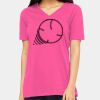 Ladies' Relaxed Jersey V-Neck T-Shirt Thumbnail