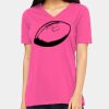 Ladies' Relaxed Jersey V-Neck T-Shirt Thumbnail