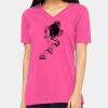 Ladies' Relaxed Jersey V-Neck T-Shirt Thumbnail