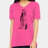 Ladies' Relaxed Jersey V-Neck T-Shirt Thumbnail