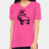 Ladies' Relaxed Jersey V-Neck T-Shirt Thumbnail