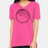 Ladies' Relaxed Jersey V-Neck T-Shirt Thumbnail